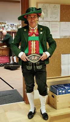 Typický mužský ladinský kroj